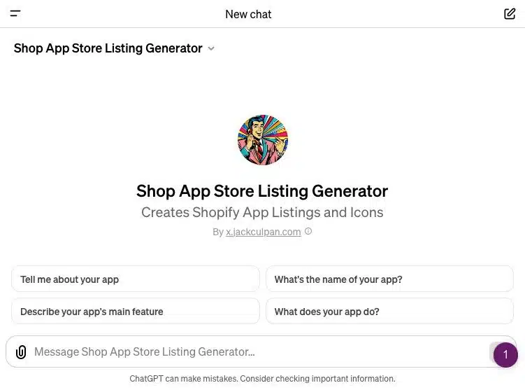 Store Listing Generator