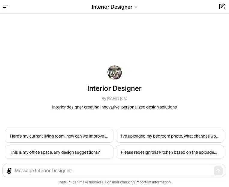 Interior Designer