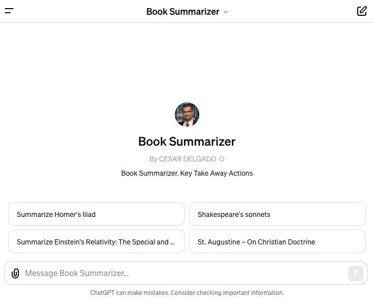 Book Summarizer