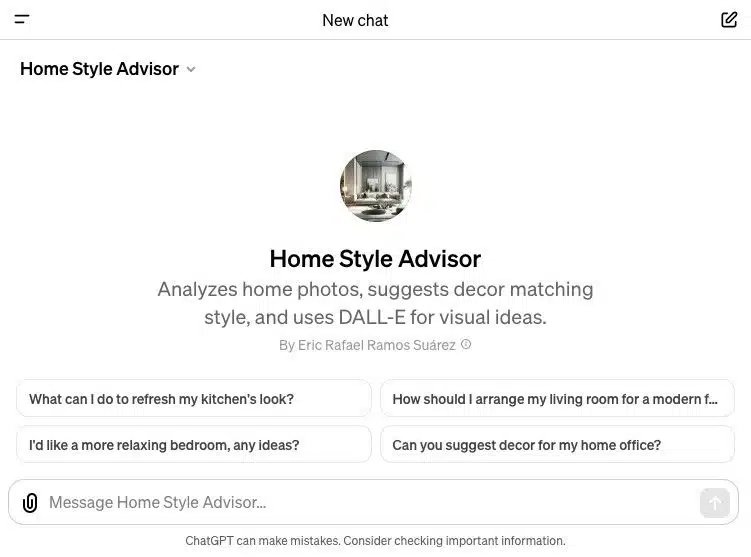 Home Style Advisor