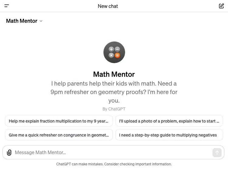 Math Mentor
