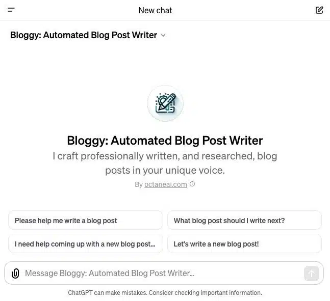 Automated Blog Post Writer