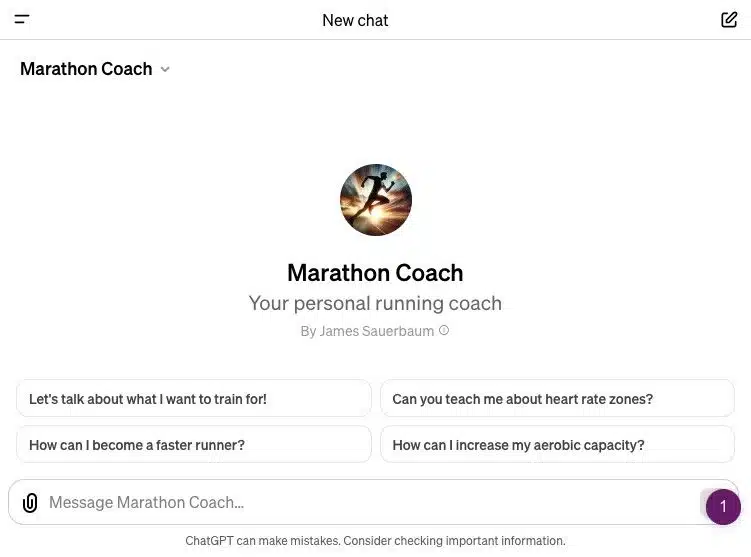 Marathon Coach