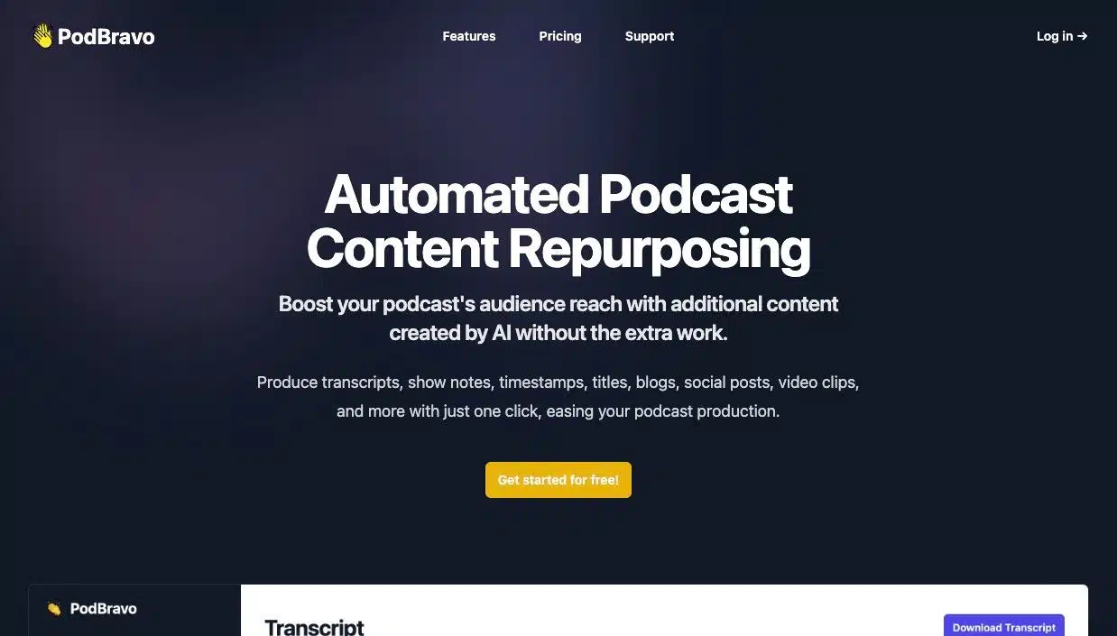 PodBravo