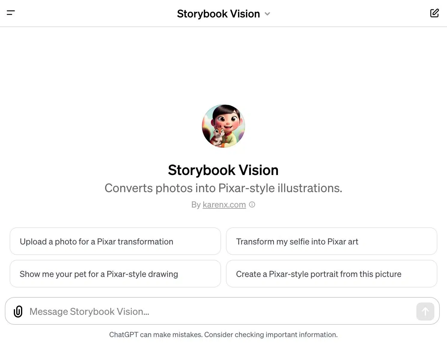 Storybook Vision