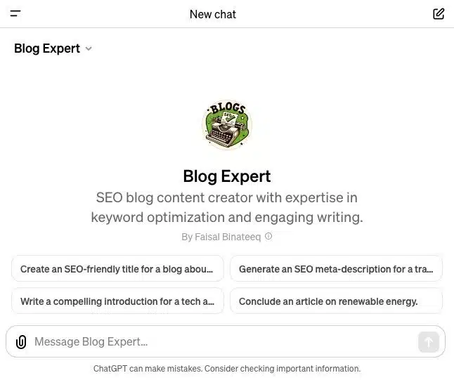 Blog Expert