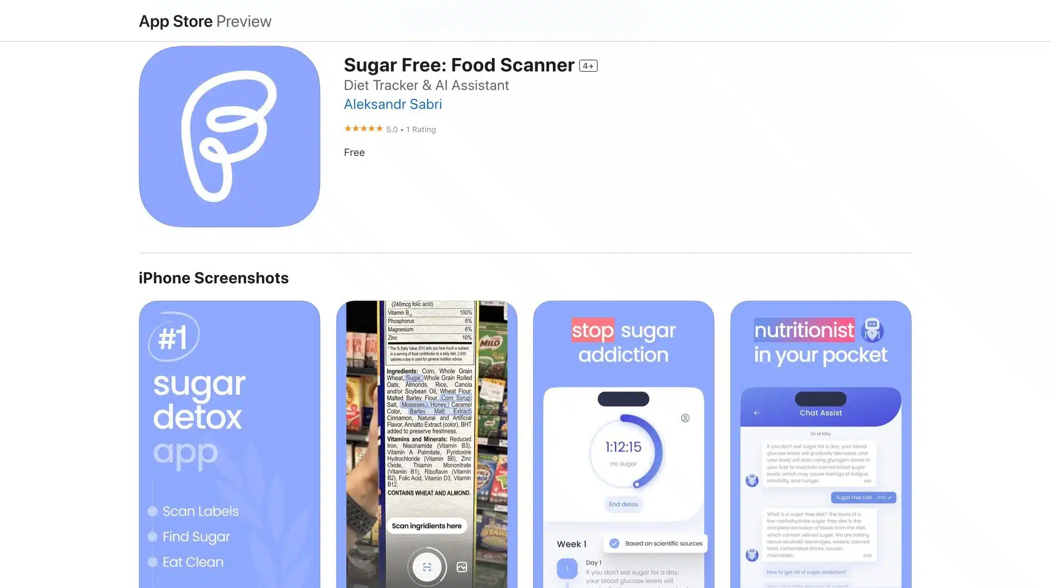Sugar Free