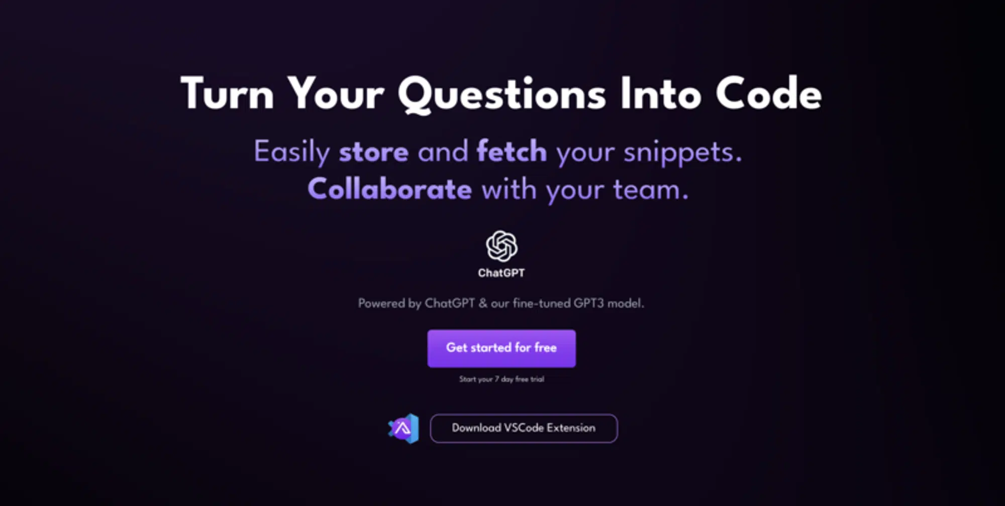 Code Snippets