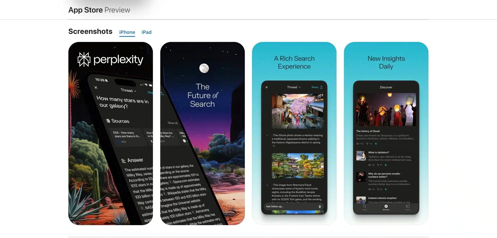 Perplexity iOS
