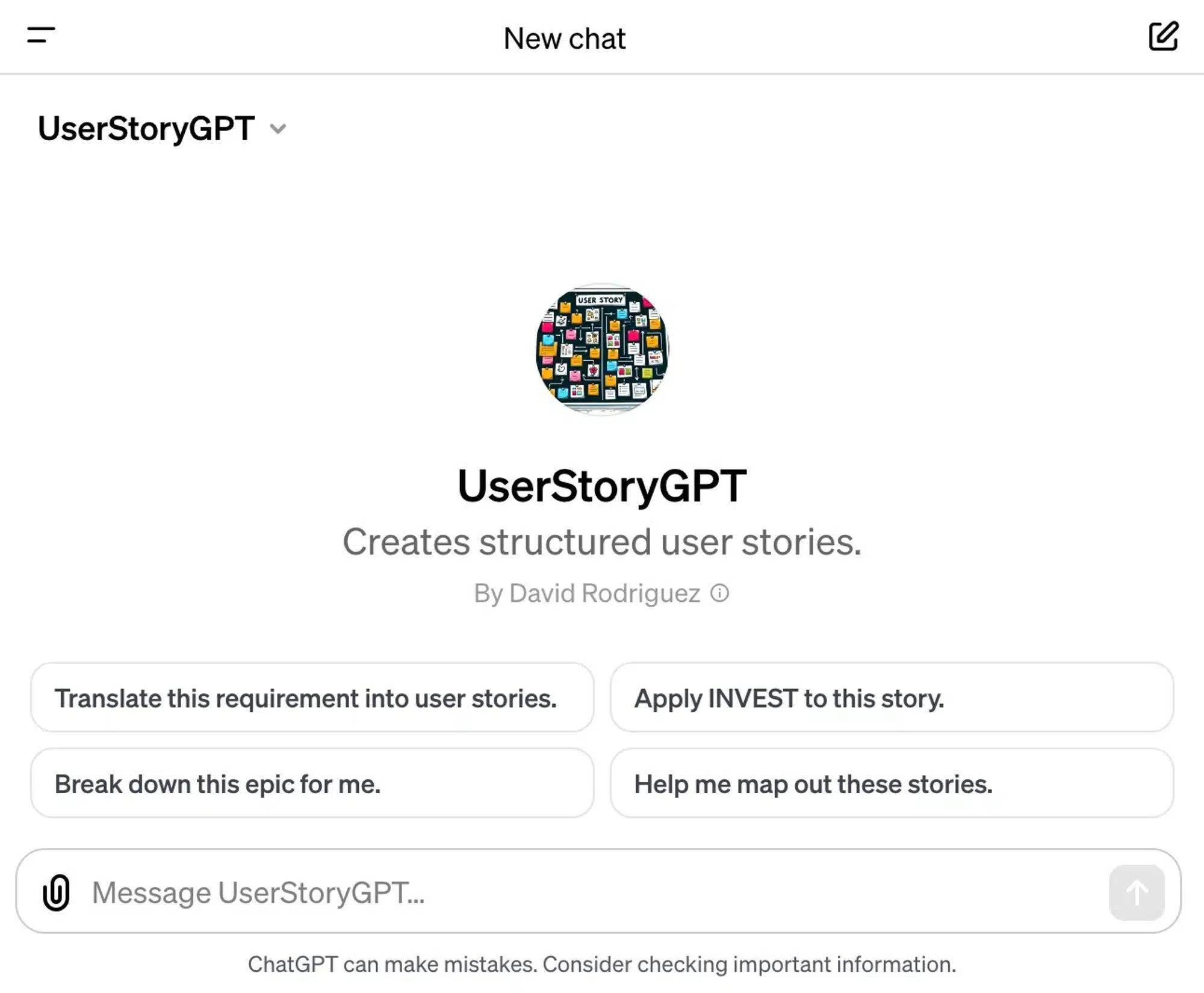 UserStoryGPT