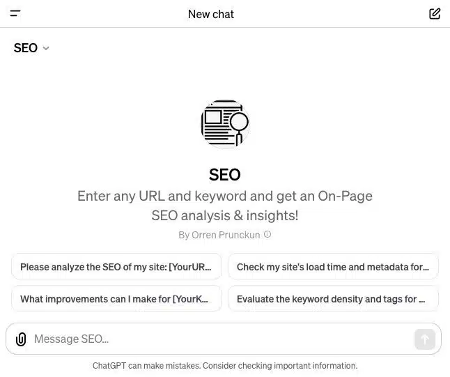 SEO GPT