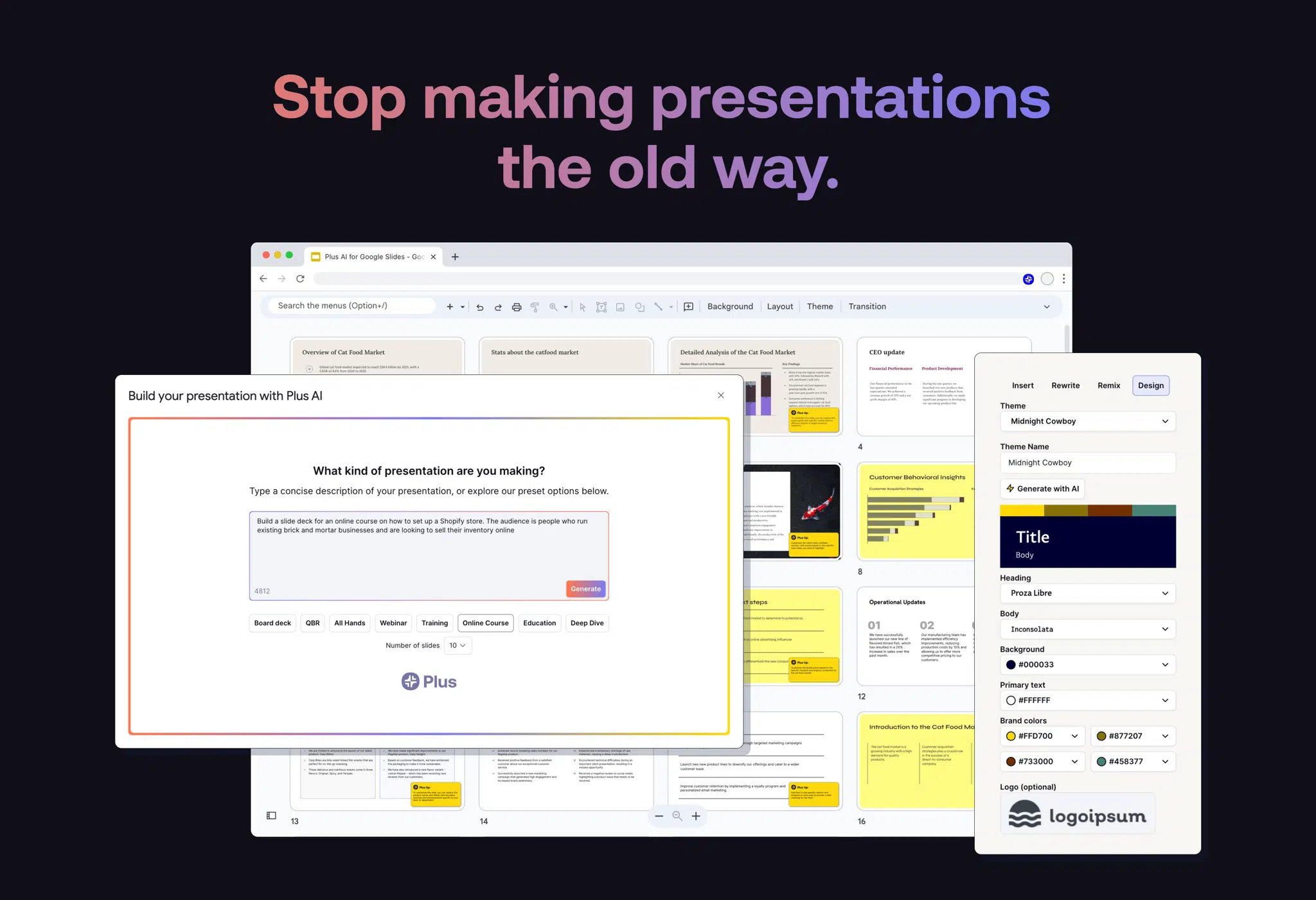 PowerPoint maker