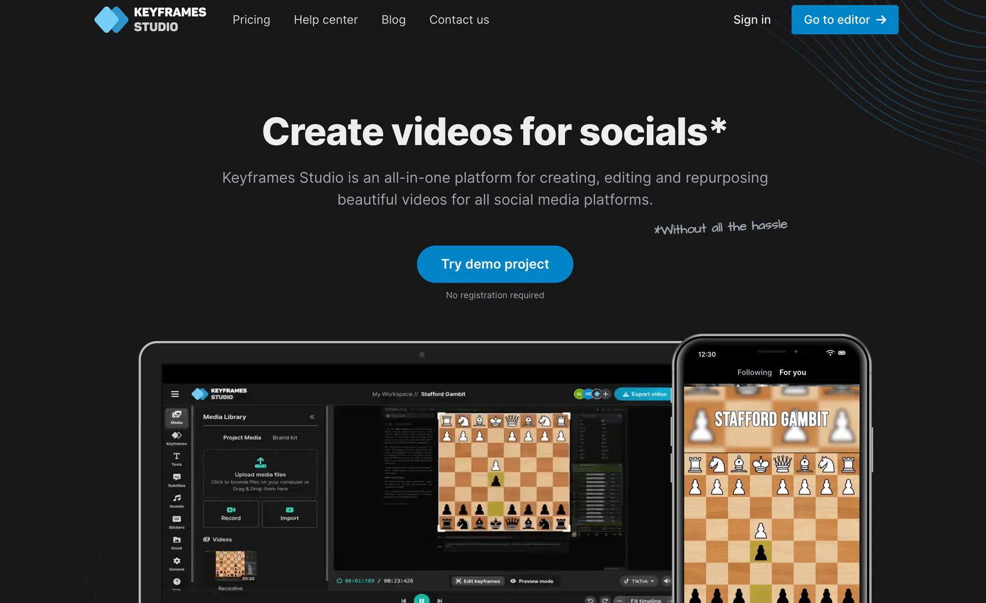 Keyframes Studio