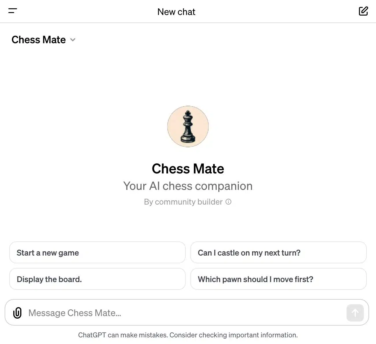 Chess Mate