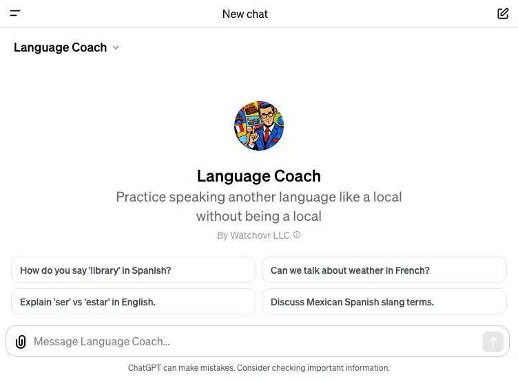 Language Coach
