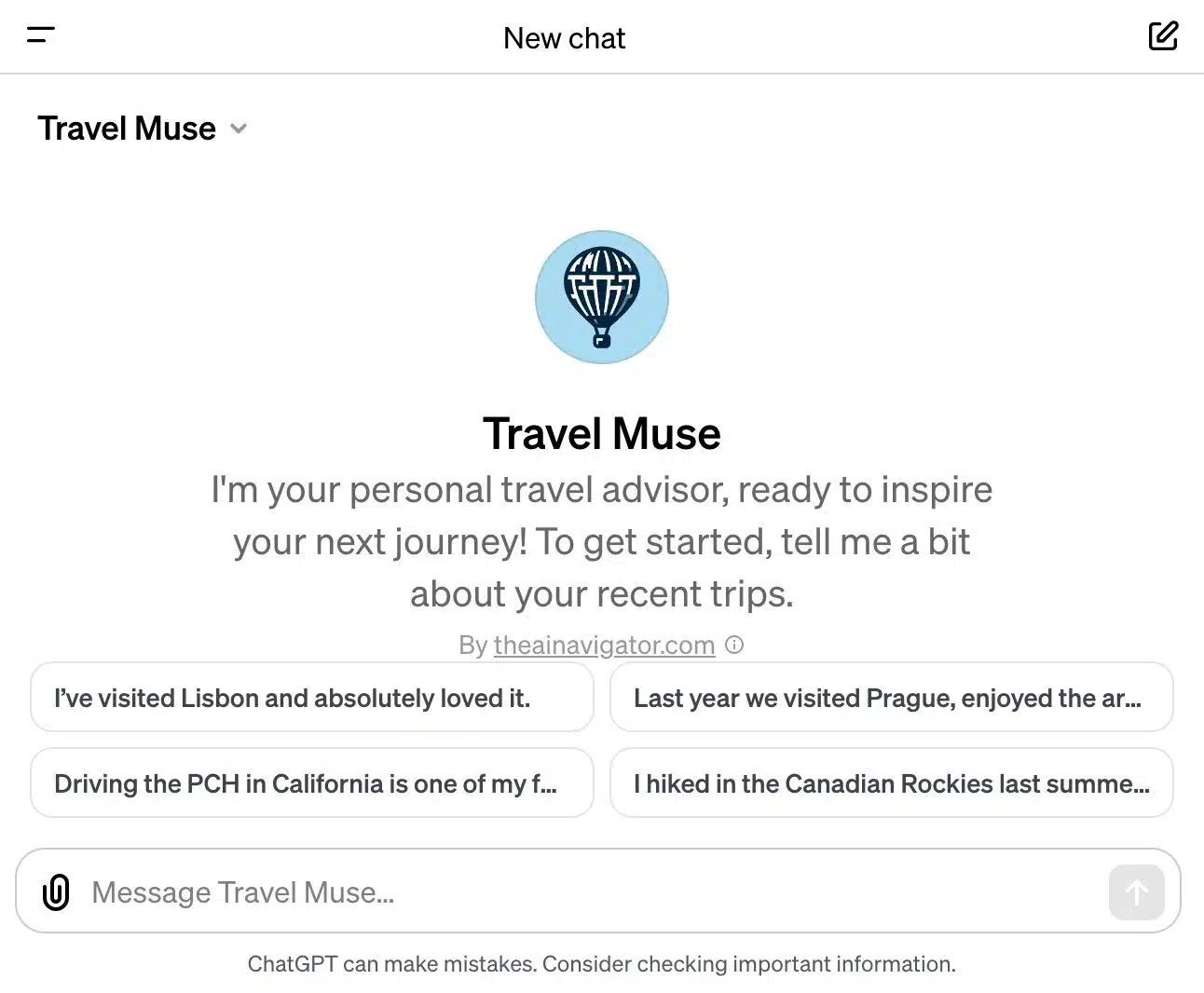 Travel Muse