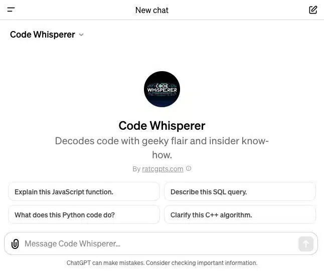 Code Whisperer