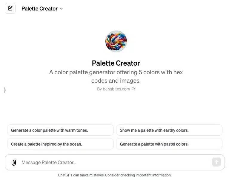Palette Creator