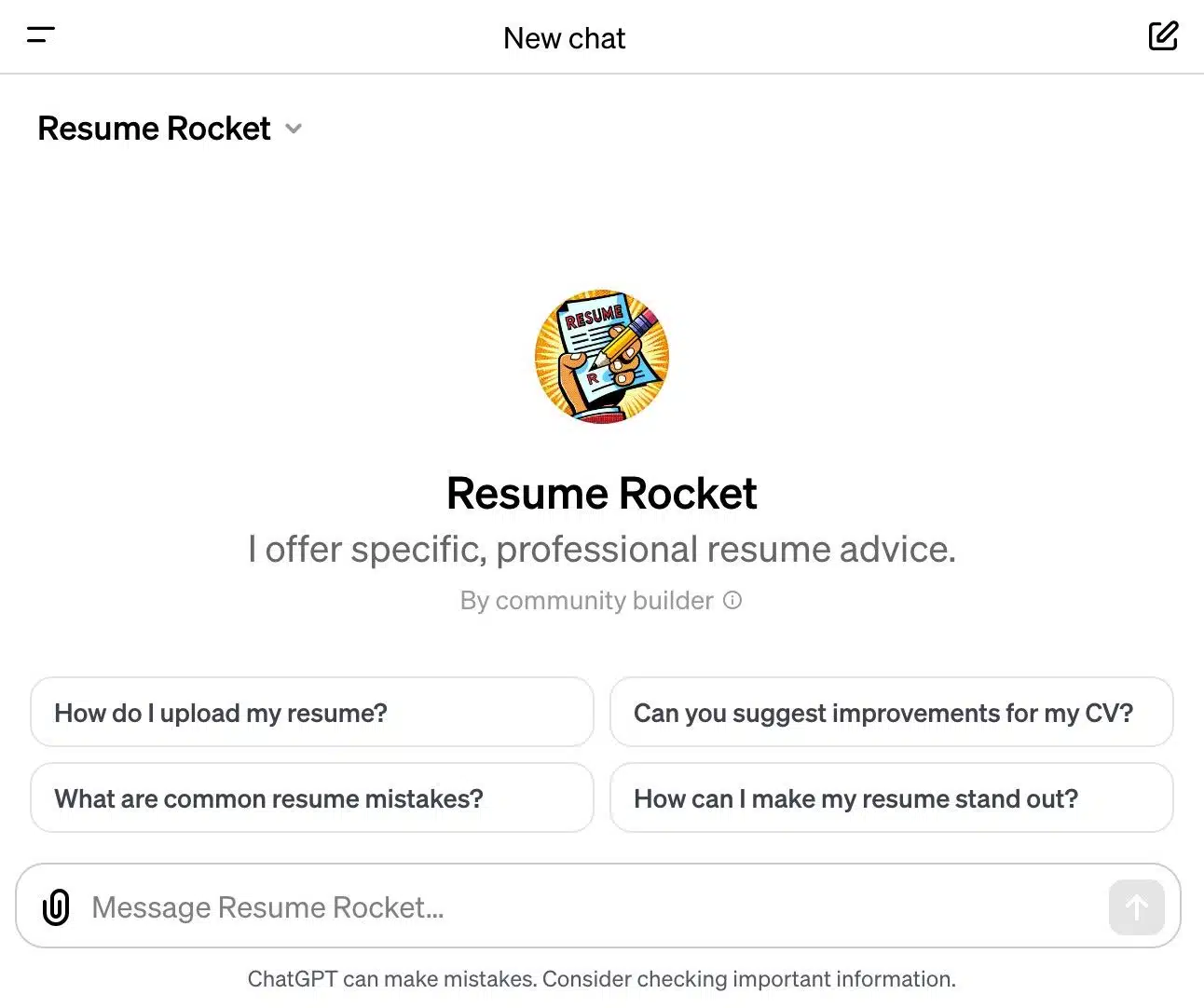 Resume Rocket