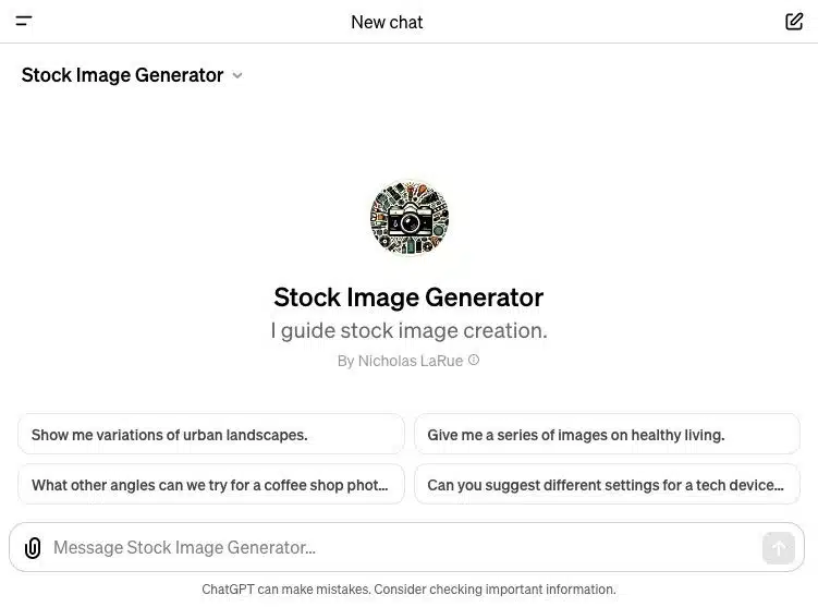 Stock Image Generator