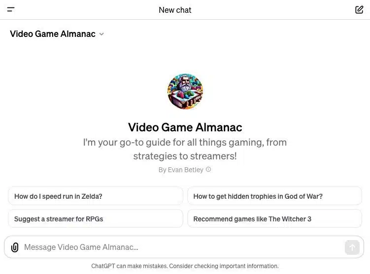 Video Game Almanac