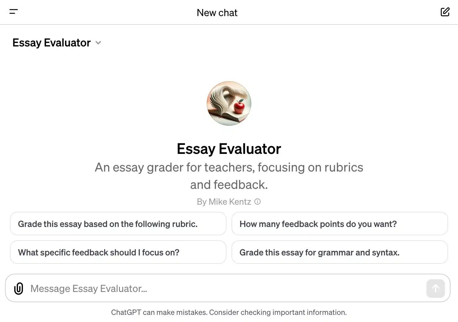 Essay Evaluator