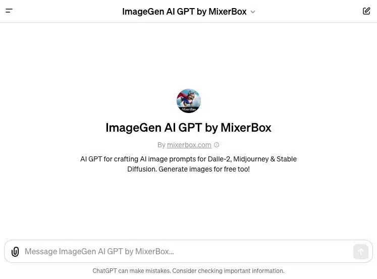 ImageGen AI GPT